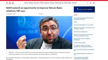 İran KİV-ləri də Bakıdakı görüşdən YAZDI