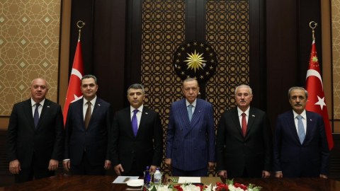 Ərdoğan İnam Kərimovu qəbul etdi 