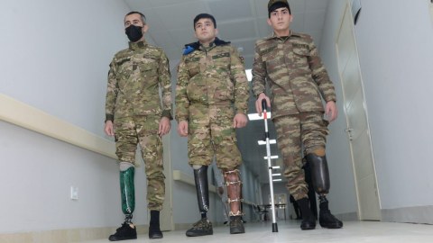 432 hərbçi protezlə təmin edilib