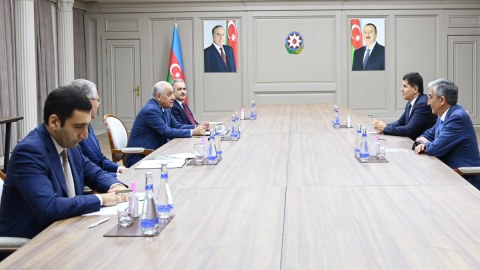 Əli Əsədov tacikistanlı nazirlə görüşdü