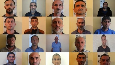 Polis Ağdaşda əməliyyat keçirdi - 25 nəfər saxlanıldı