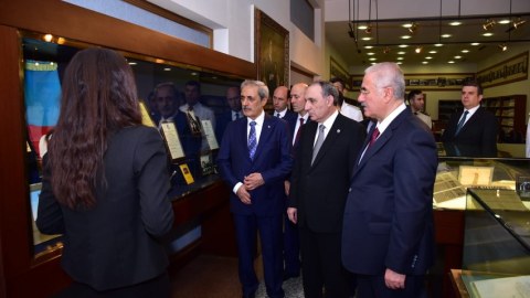Mehmet Akarca Baş prokurorun dəvətilə Naxçıvana gəldi