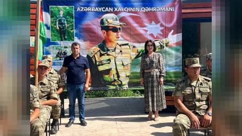Ağdamda Raquf Orucovun xatirəsi anıldı - FOTOLAR