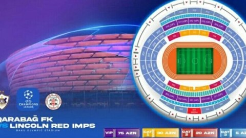 “Qarabağ” – “Linkoln” matçının biletləri satışa çıxarılır