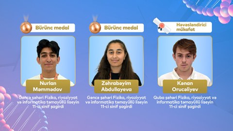 Şagirdlərimiz beynəlxalq olimpiadada uğur qazandılar