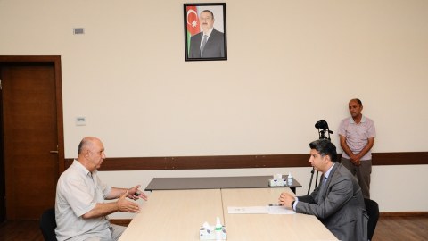 Naftalanda növbəti vətəndaş qəbulu keçirilib - FOTO