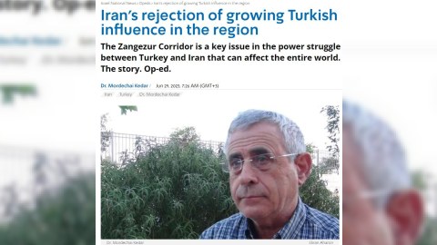 İsrailli professor Zəngəzur dəhlizinin geosiyasi əhəmiyyətindən yazıb