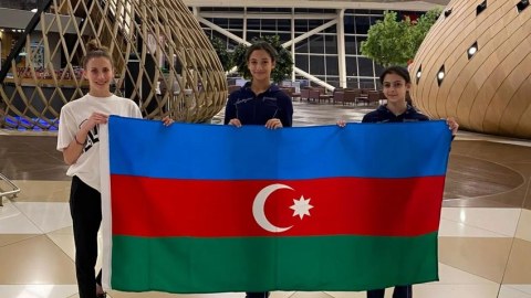 Gimnastlarımız Dünya Kubokuna yollandılar