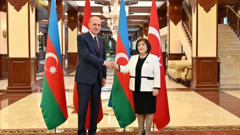 Türkiyə və Azərbaycan spikerləri danışıqlar apardılar - YENİLƏNİB