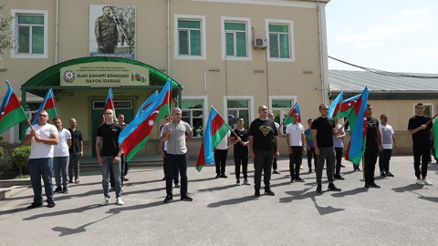 Hərbi xidmətə çağırış davam edir