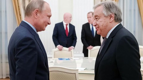 Quterreş Putinə məktub göndərdi 