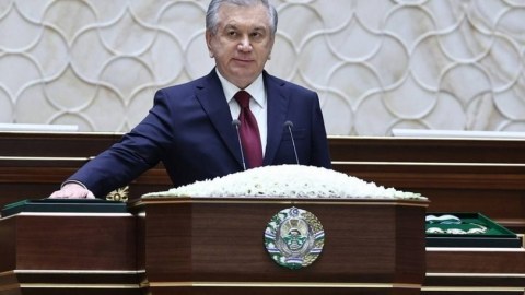 Mirziyoyev sabah and içəcək