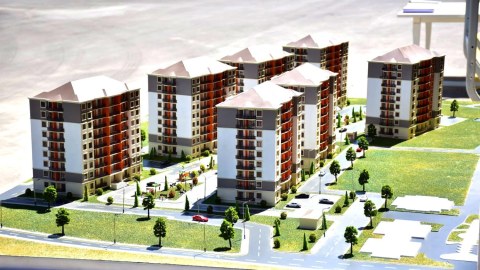 Naxçıvanda yeni yaşayış kompleksi istifadəyə verildi - FOTOLAR