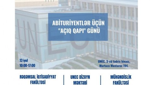 UNEC-də “Açıq qapı” günü keçirilib