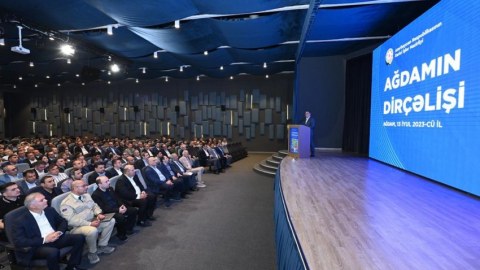 Nazir "Ağdamın dirçəlişi" tədbirində
