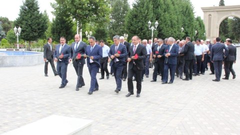 Goranboyda konfrans keçirilib - FOTOLAR