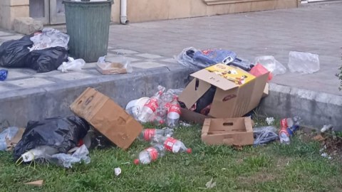 Bərdəni zibilləyənlər cərimələndi - FOTOLAR