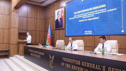 Bakının 6 prokuroru intizam məsuliyyətinə cəlb olundu