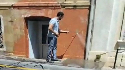 Tarixi abidəyə müdaxilənin qarşısı alındı - FOTOLAR