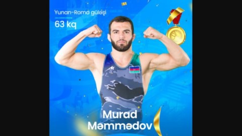 Güləşçimiz Budapeştdə qızıl medal qazandı
