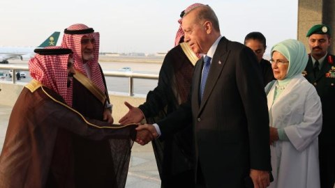 Ərdoğan Səudiyyədə səfərdədir