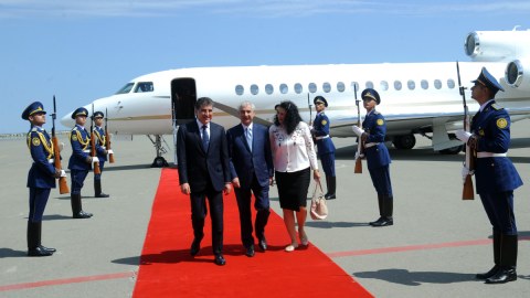 Bərzani Azərbaycana gəldi
