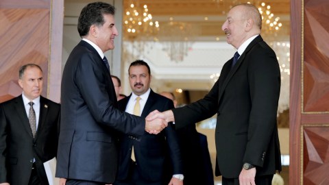 Bərzani İlham Əliyevlə görüşündən YAZDI