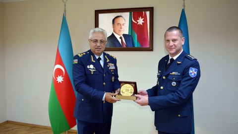 Ramiz Tahirov gürcüstanlı həmkarı ilə görüşüb - FOTO