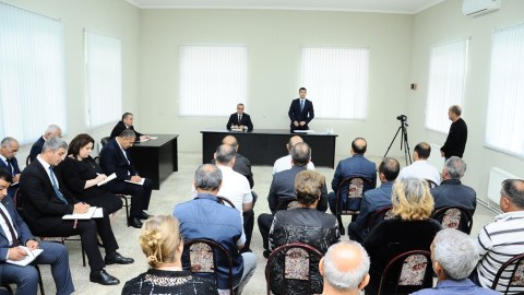 Naftalanda növbəti səyyar qəbul keçirilib