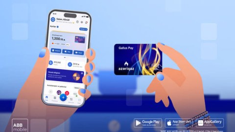 Təmassız Azəriqaz ödənişləri indi ABB mobile-da