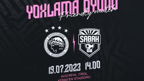 "Sabah" "Olimpiakos"la heç-heçə etdi