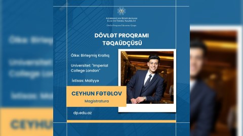 Dövlət Proqramının təqaüdçüləri - FOTOLAR