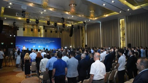 Mətbuatın 148 illiyinə həsr olunmuş konfrans - FOTOLAR