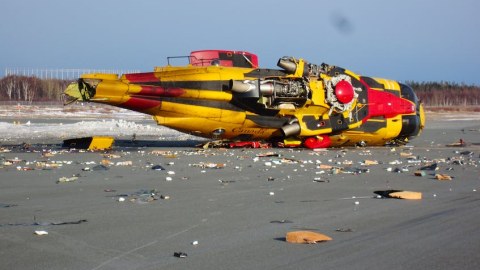 Kanadada helikopter qəzası - Pilot öldü