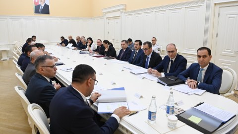 Hökumət Naxçıvanla bağlı iclas keçirdi - FOTOLAR