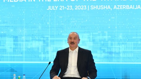 Şuşa Qlobal Media Forumu möhtəşəm tədbirdir - Prezident