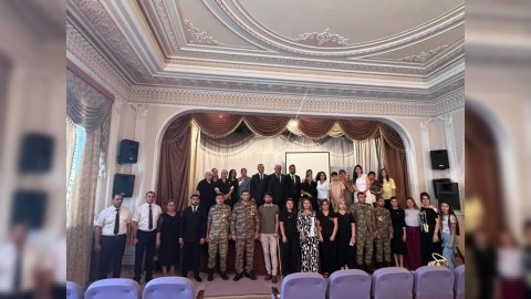 Şəhid polkovnik-leytenantın xatirəsi anıldı - FOTO