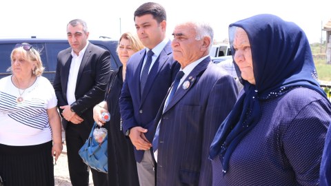 Neftçalada şəhid Rövşən Ağamalıyevin anım günü keçirilib