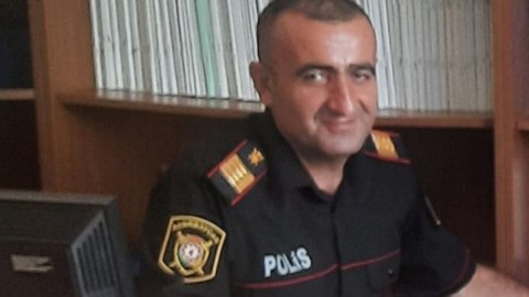Prezident uşağı xilas edərkən boğulan polisi təltif etdi