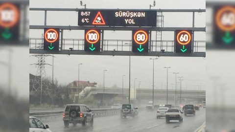 Daha bir küçədə sürət həddi endirildi