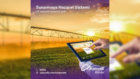 Azercell kənd təsərrüfatı sahəsinə müasir texnologiyalar gətirir