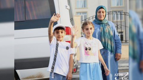 Daha 16 ailə Laçına qayıdır - FOTOLAR