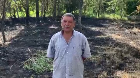 Ağsudakı yanğın qəsdən törədilibmiş - VİDEO