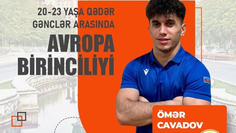 Ömər Cavadov qızıl medal qazandı 