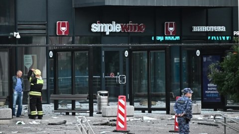 Moskvaya PUA-larla hücum edildi - Yaralı var