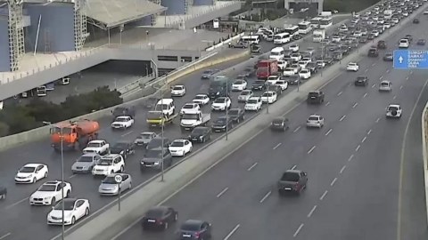 Hazırda 3 istiqamətdə tıxac var - SİYAHI
