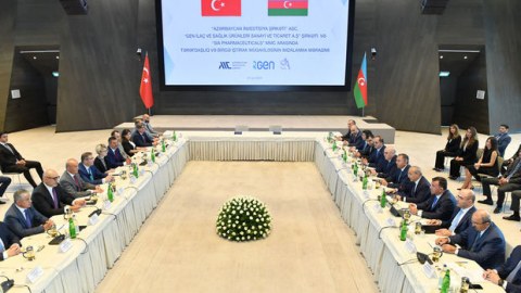 Azərbaycan Türkiyə ilə birgə əczaçılıq zavodu tikəcək - VİDEO
