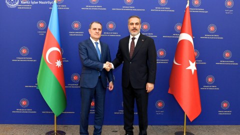 Ceyhun Bayramov Hakan Fidanla nədən danışdı... - DETALLAR