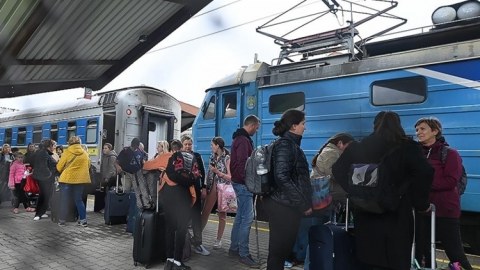Müharibə başlayandan 14 milyon ukraynalı Polşaya keçib
