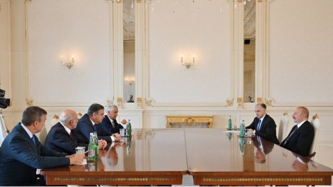 Prezident İtaliya şirkətinin direktorunu qəbul etdi - YENİLƏNİB